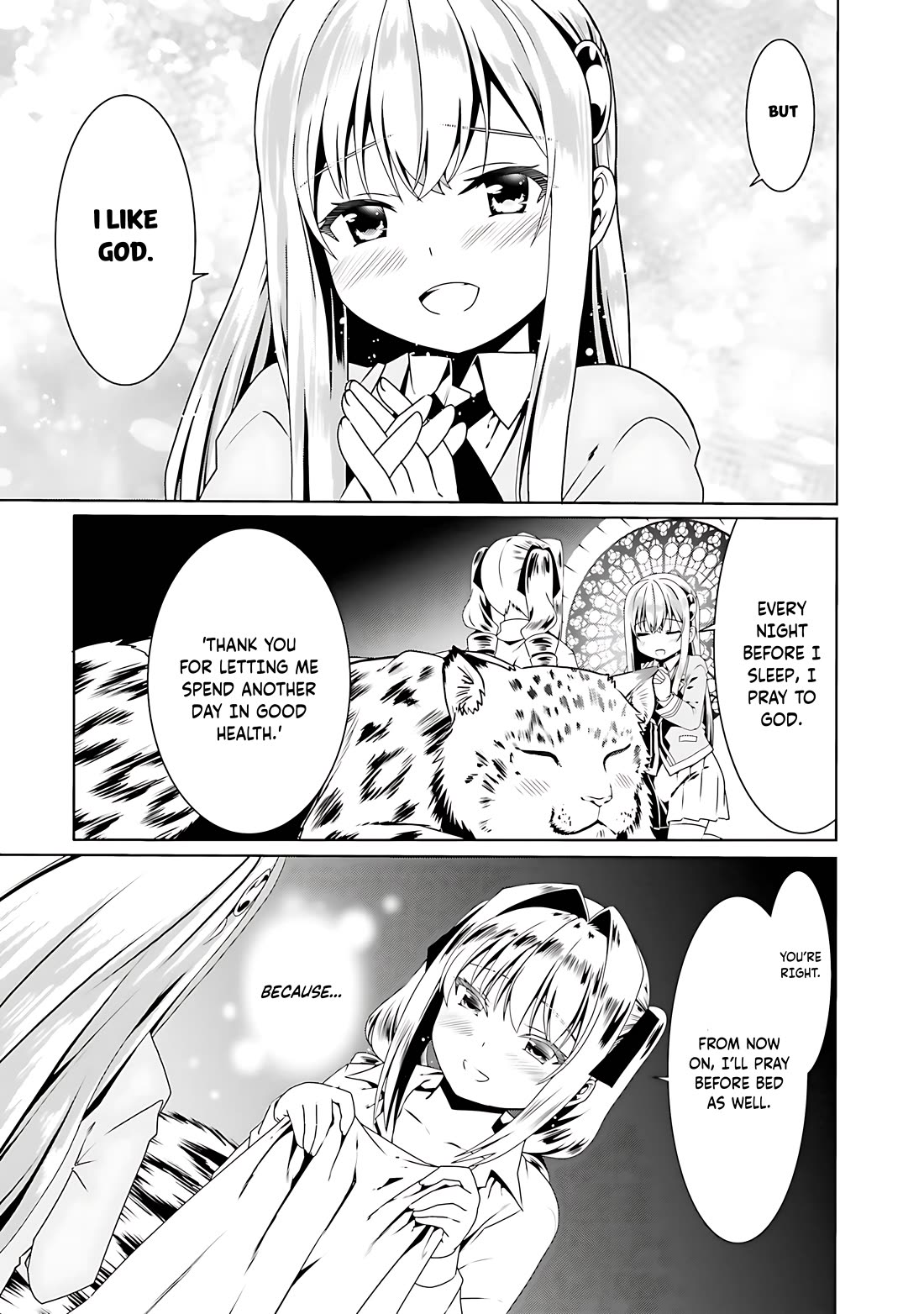 Douyara Watashi No Karada Wa Kanzen Muteki No You Desu Ne - Chapter 57