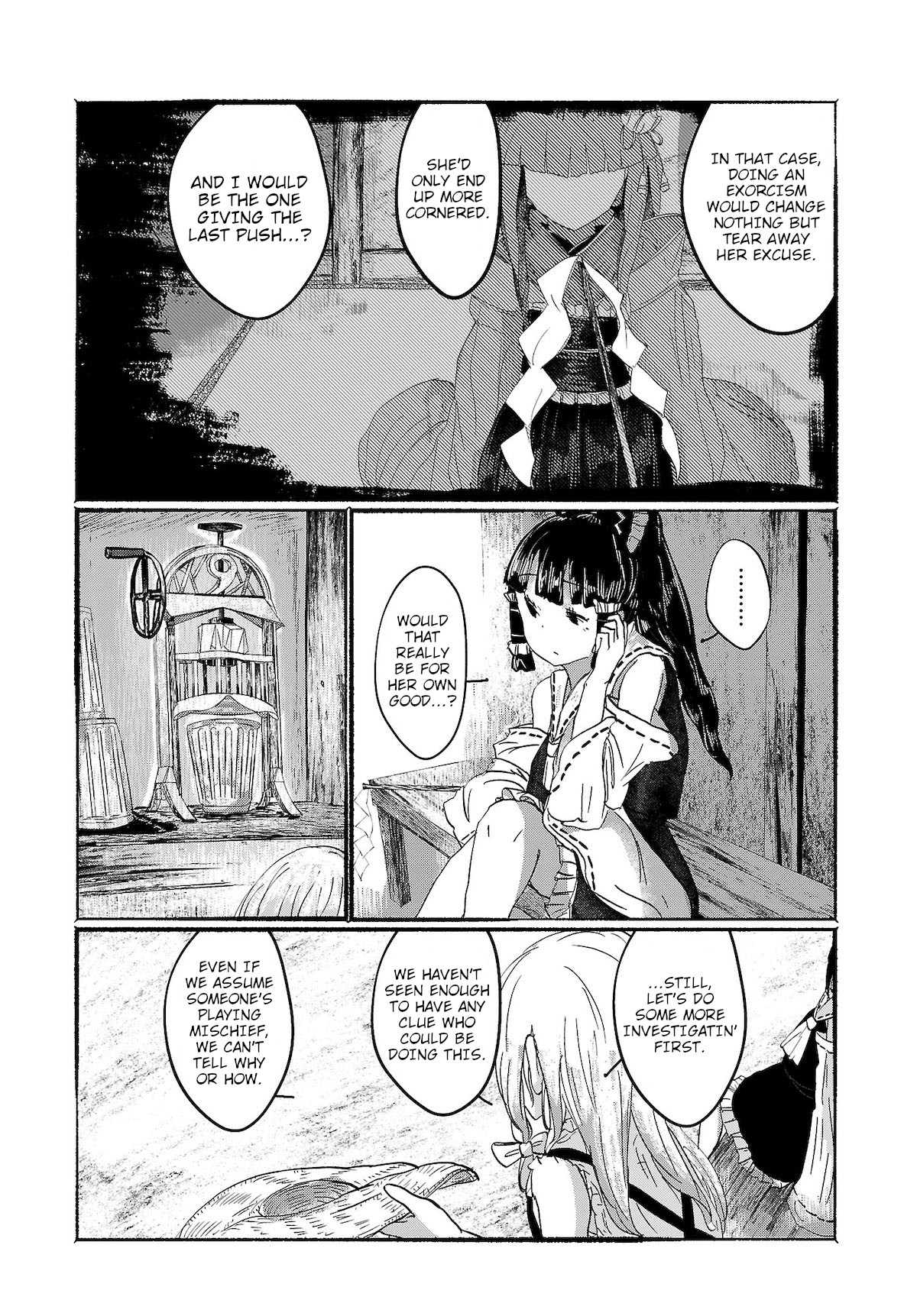 Touhou ~ The Gensokyo Of Humans - Chapter 4: The Silent Storytellers