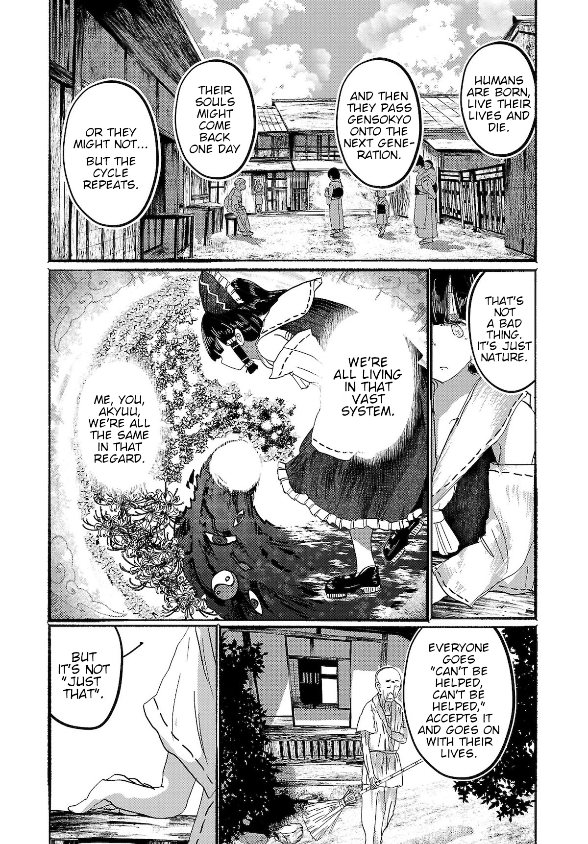 Touhou ~ The Gensokyo Of Humans - Chapter 9: Halfway Between Two Infinities