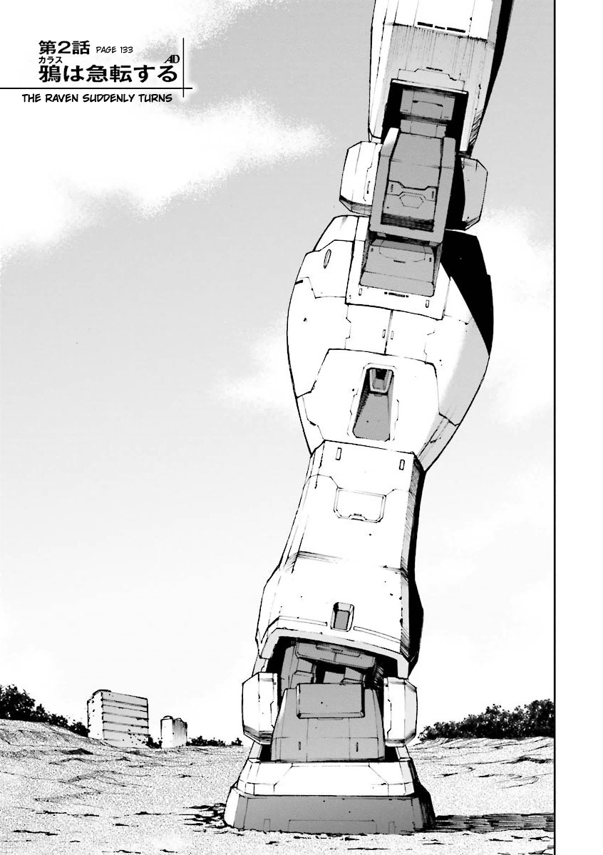 Kidou Senshi Gundam U.c. 0094 - Across The Sky - Vol.1 Chapter 2: The Raven Suddenly Turns