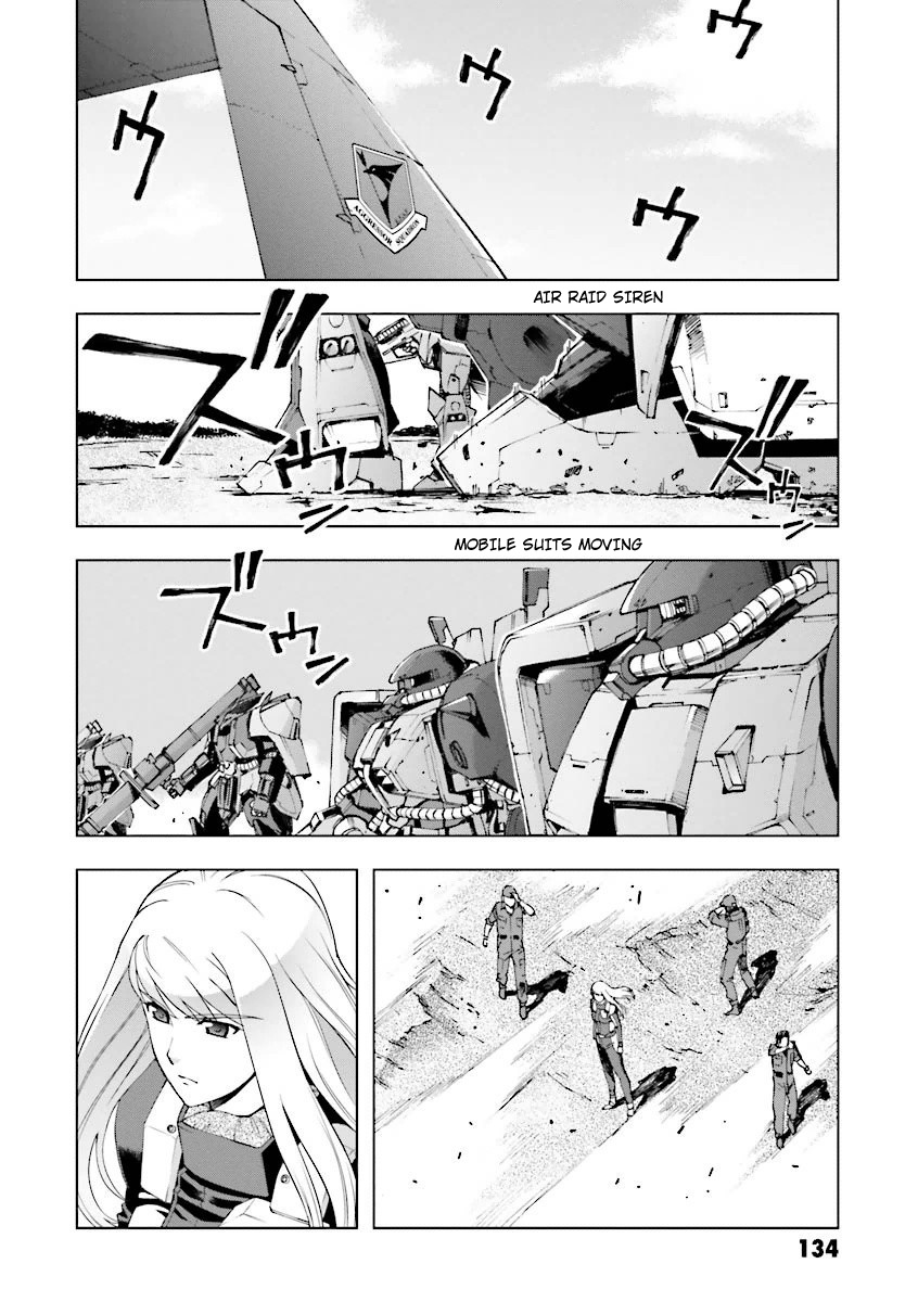 Kidou Senshi Gundam U.c. 0094 - Across The Sky - Vol.1 Chapter 2: The Raven Suddenly Turns