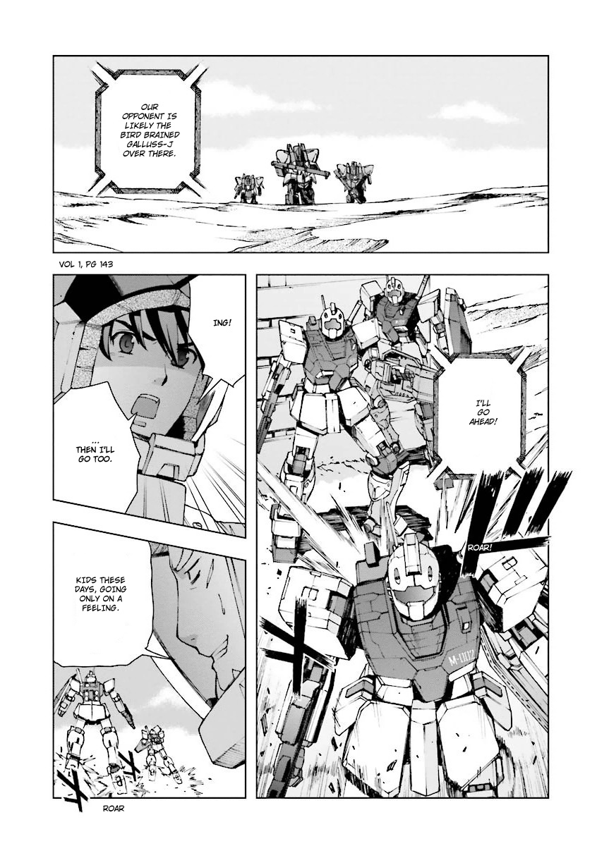 Kidou Senshi Gundam U.c. 0094 - Across The Sky - Vol.1 Chapter 2: The Raven Suddenly Turns