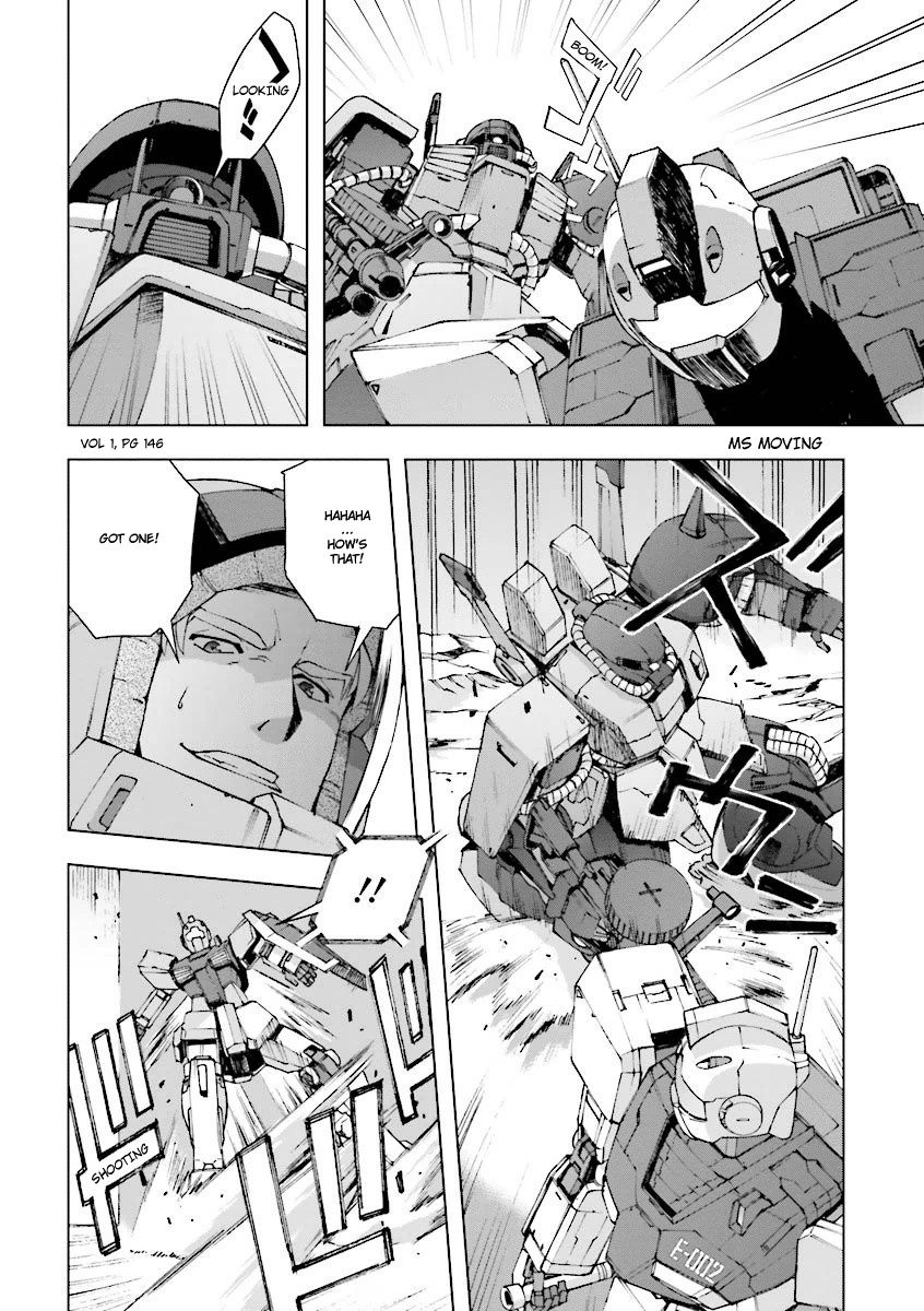 Kidou Senshi Gundam U.c. 0094 - Across The Sky - Vol.1 Chapter 2: The Raven Suddenly Turns