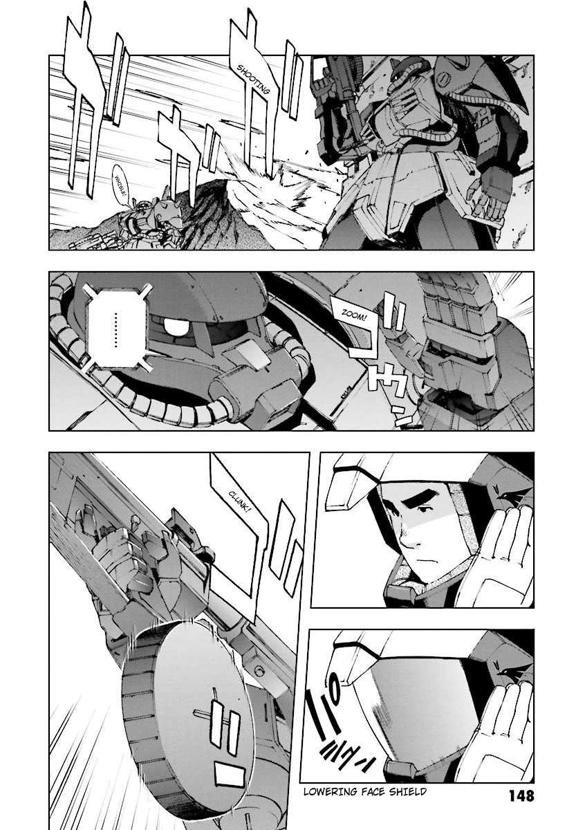 Kidou Senshi Gundam U.c. 0094 - Across The Sky - Vol.1 Chapter 2: The Raven Suddenly Turns