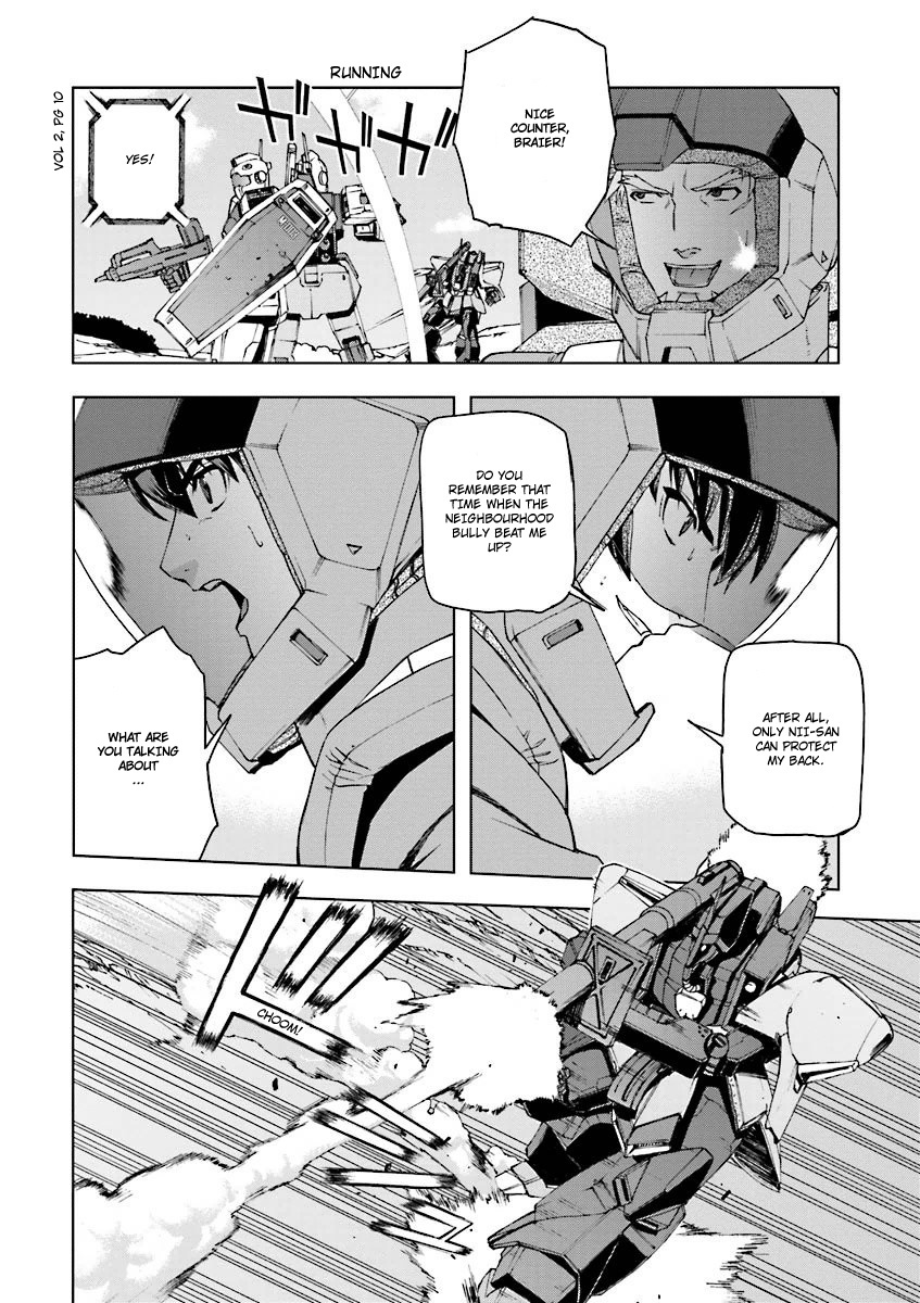 Kidou Senshi Gundam U.c. 0094 - Across The Sky - Vol.2 Chapter 3: Flying