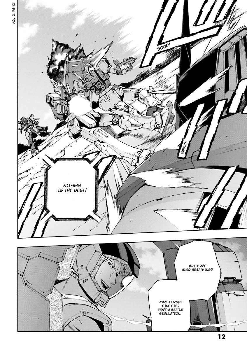 Kidou Senshi Gundam U.c. 0094 - Across The Sky - Vol.2 Chapter 3: Flying