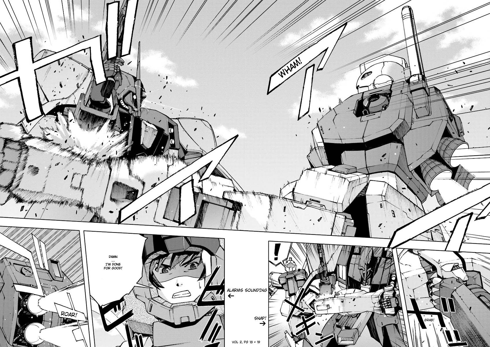 Kidou Senshi Gundam U.c. 0094 - Across The Sky - Vol.2 Chapter 3: Flying