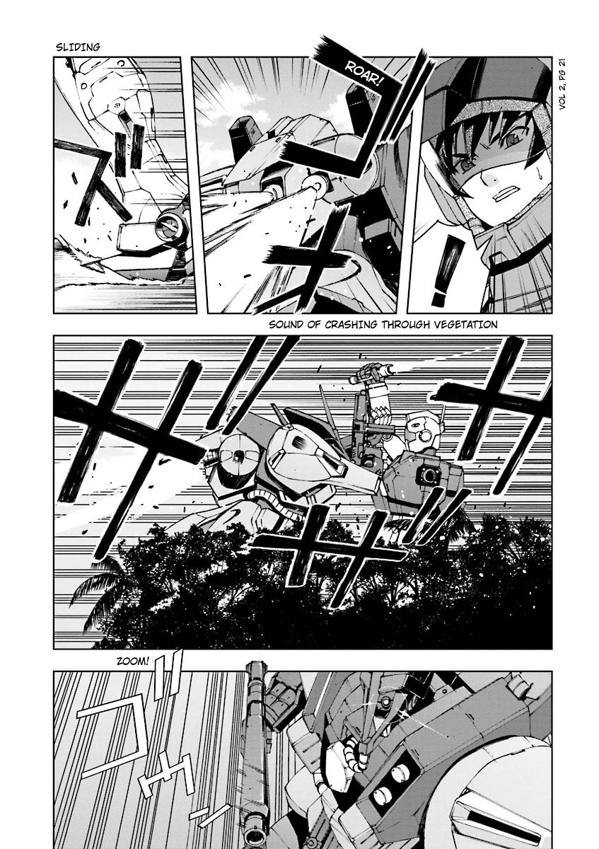 Kidou Senshi Gundam U.c. 0094 - Across The Sky - Vol.2 Chapter 3: Flying