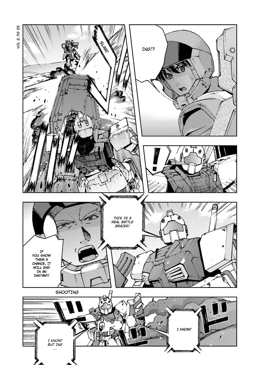 Kidou Senshi Gundam U.c. 0094 - Across The Sky - Vol.2 Chapter 3: Flying