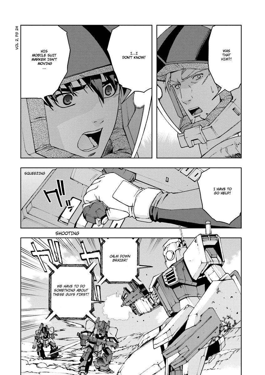 Kidou Senshi Gundam U.c. 0094 - Across The Sky - Vol.2 Chapter 3: Flying