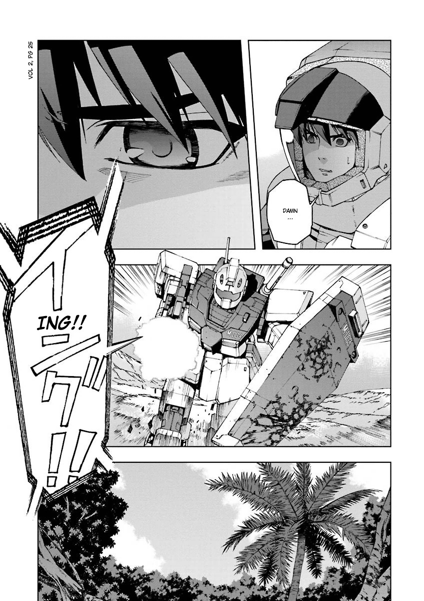 Kidou Senshi Gundam U.c. 0094 - Across The Sky - Vol.2 Chapter 3: Flying