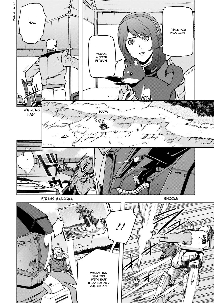 Kidou Senshi Gundam U.c. 0094 - Across The Sky - Vol.2 Chapter 3: Flying