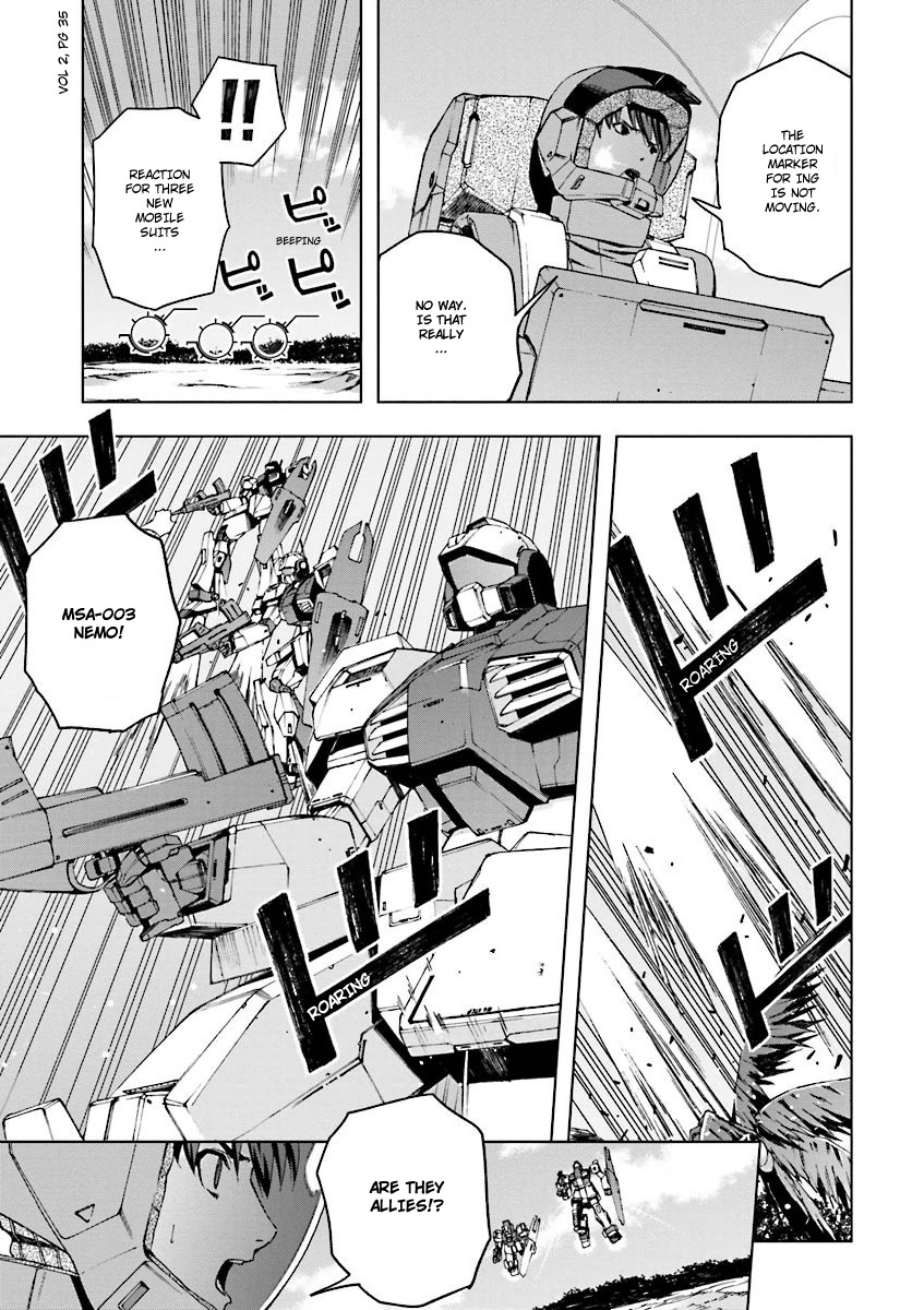 Kidou Senshi Gundam U.c. 0094 - Across The Sky - Vol.2 Chapter 3: Flying