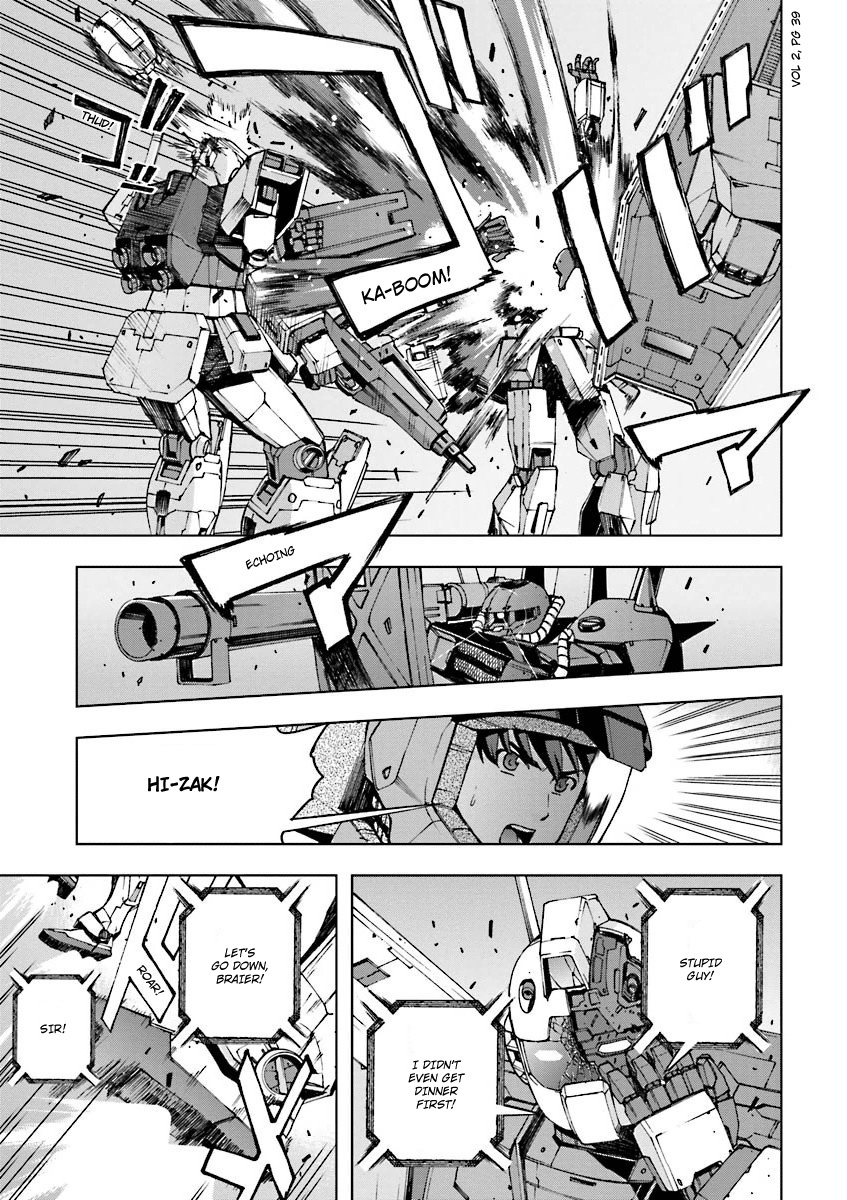 Kidou Senshi Gundam U.c. 0094 - Across The Sky - Vol.2 Chapter 3: Flying