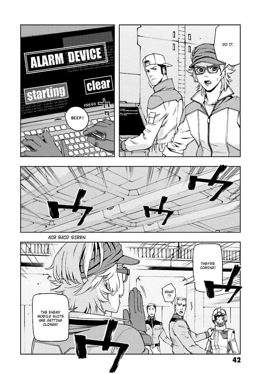 Kidou Senshi Gundam U.c. 0094 - Across The Sky - Vol.2 Chapter 3: Flying