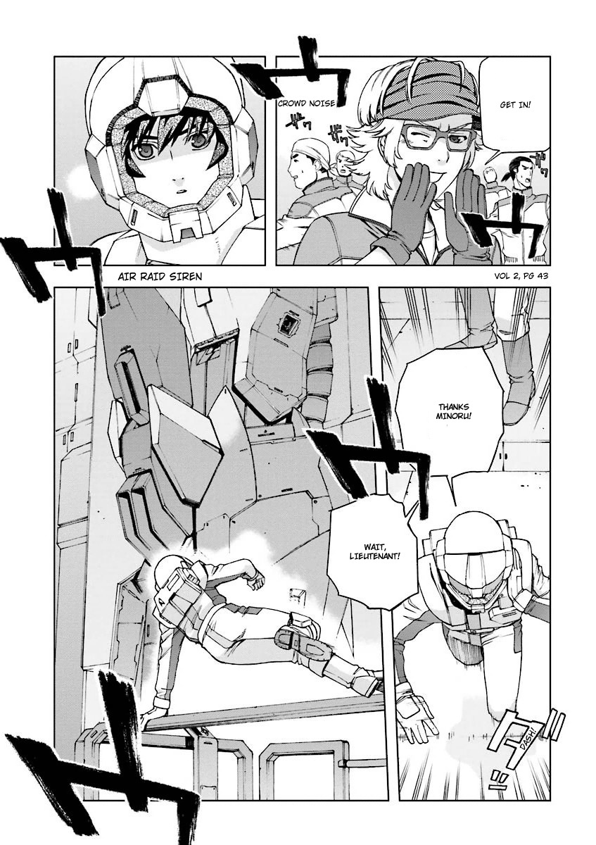 Kidou Senshi Gundam U.c. 0094 - Across The Sky - Vol.2 Chapter 3: Flying