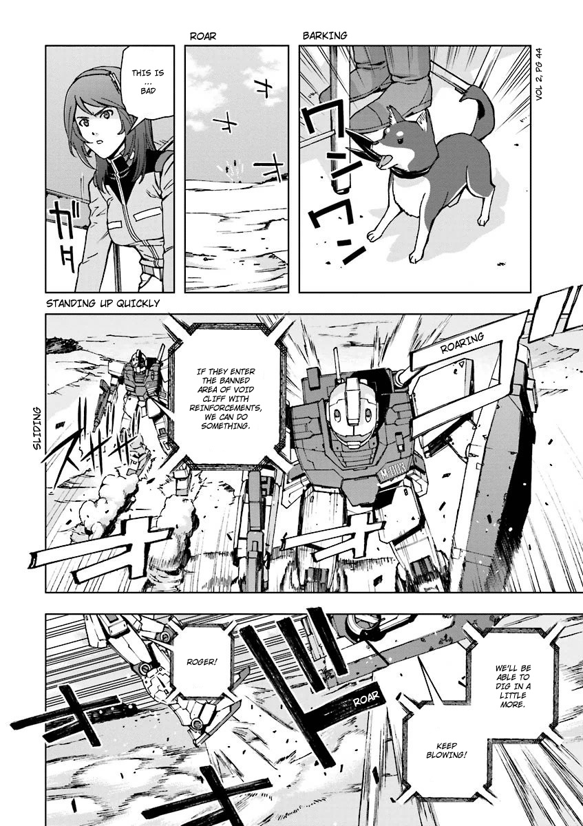 Kidou Senshi Gundam U.c. 0094 - Across The Sky - Vol.2 Chapter 3: Flying