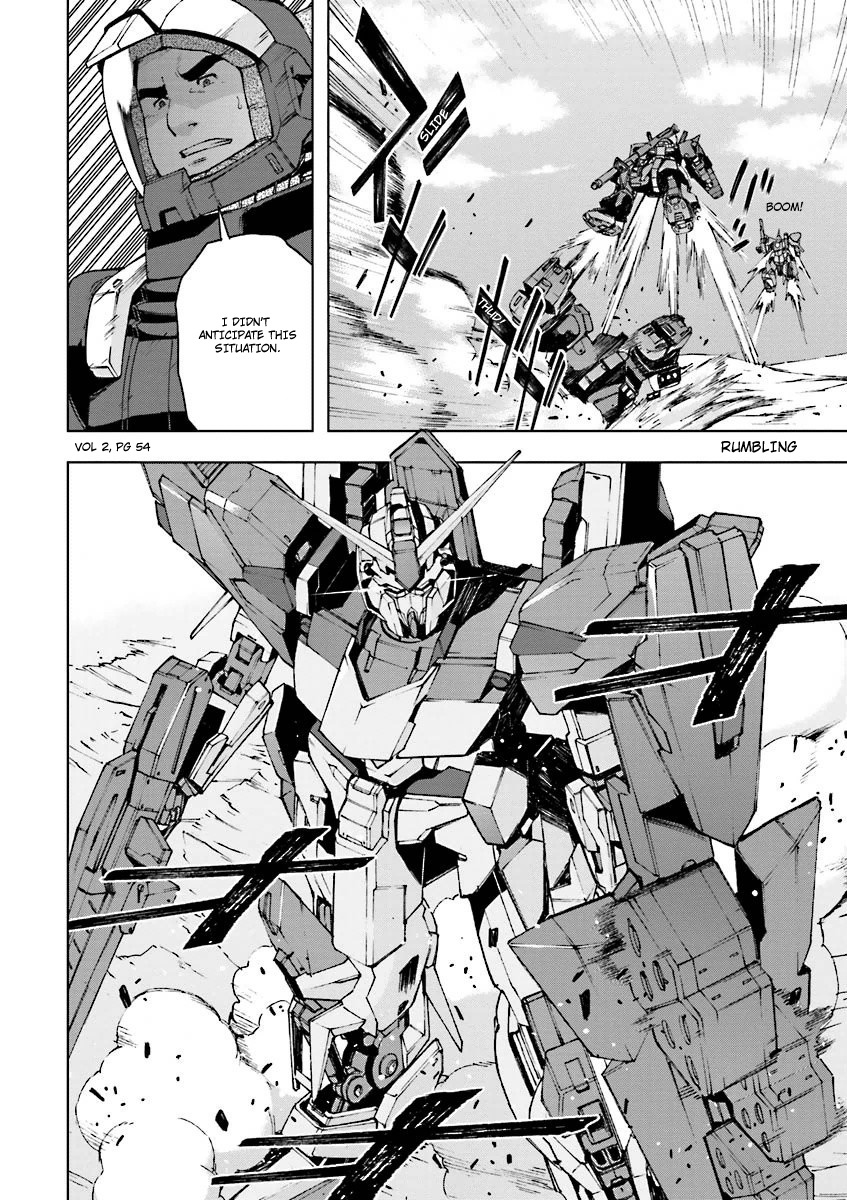 Kidou Senshi Gundam U.c. 0094 - Across The Sky - Vol.2 Chapter 3: Flying