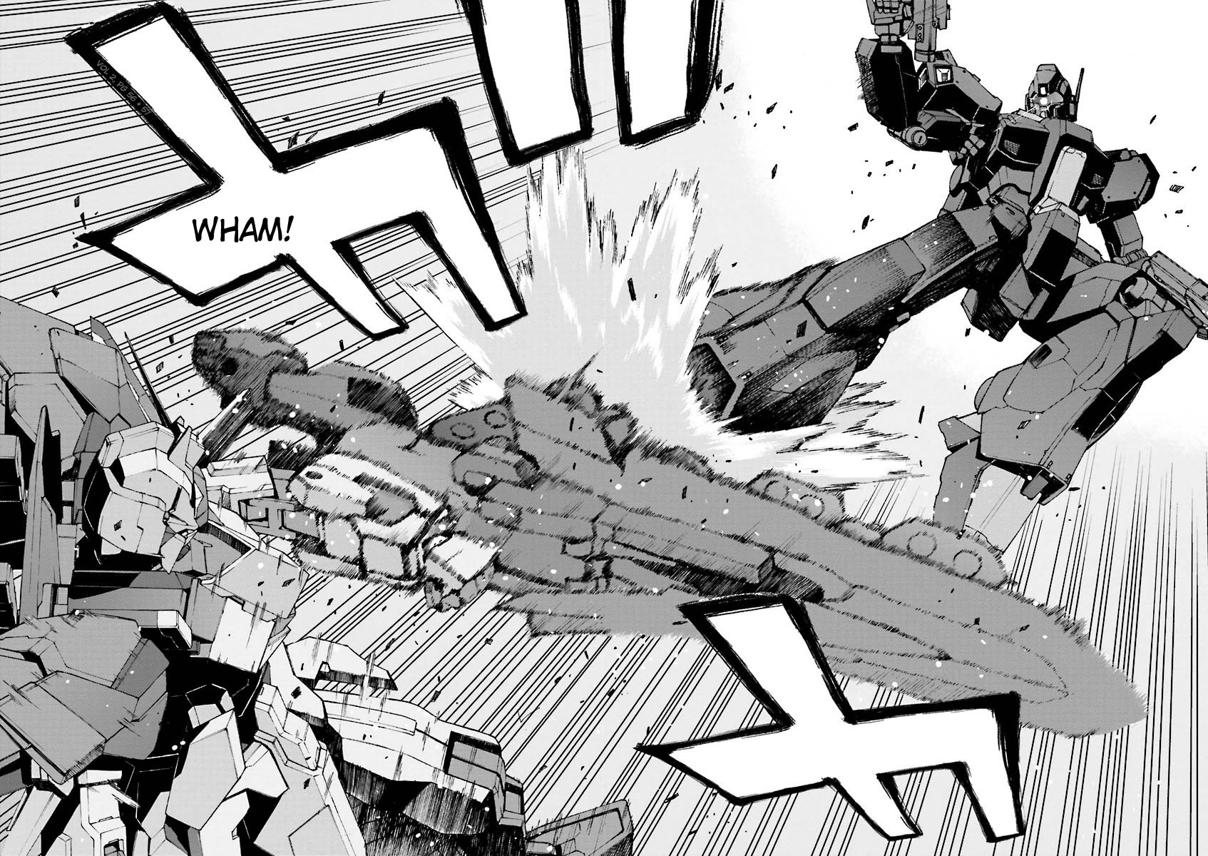 Kidou Senshi Gundam U.c. 0094 - Across The Sky - Vol.2 Chapter 3: Flying