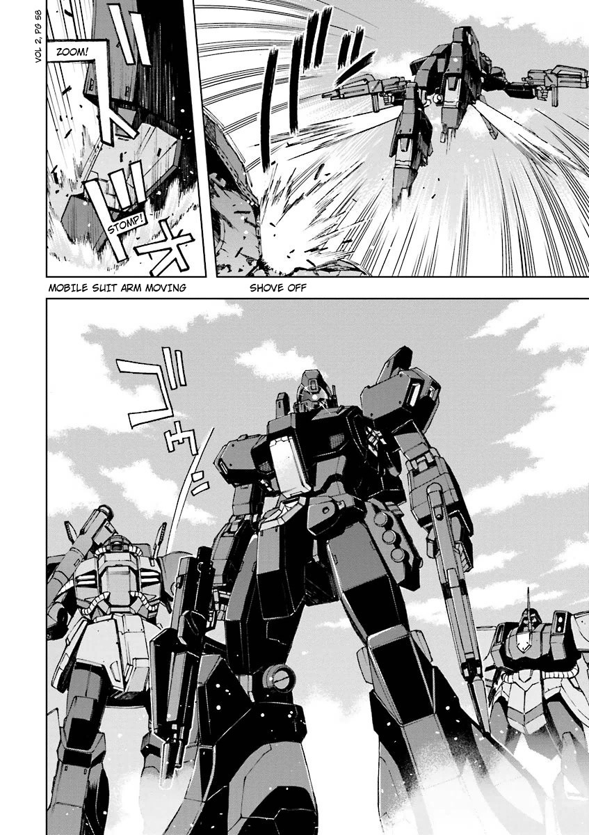 Kidou Senshi Gundam U.c. 0094 - Across The Sky - Vol.2 Chapter 3: Flying