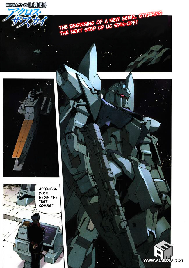 Kidou Senshi Gundam U.c. 0094 - Across The Sky - Chapter 1