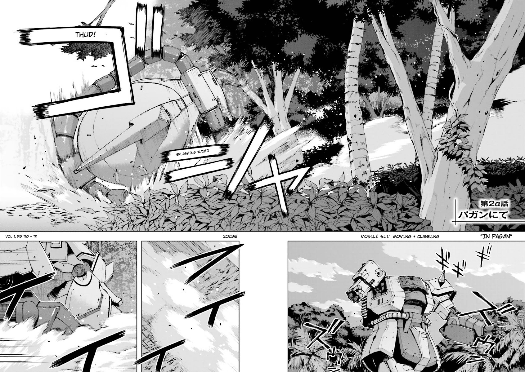 Kidou Senshi Gundam U.c. 0094 - Across The Sky - Vol.1 Chapter 2.1: In Pagan