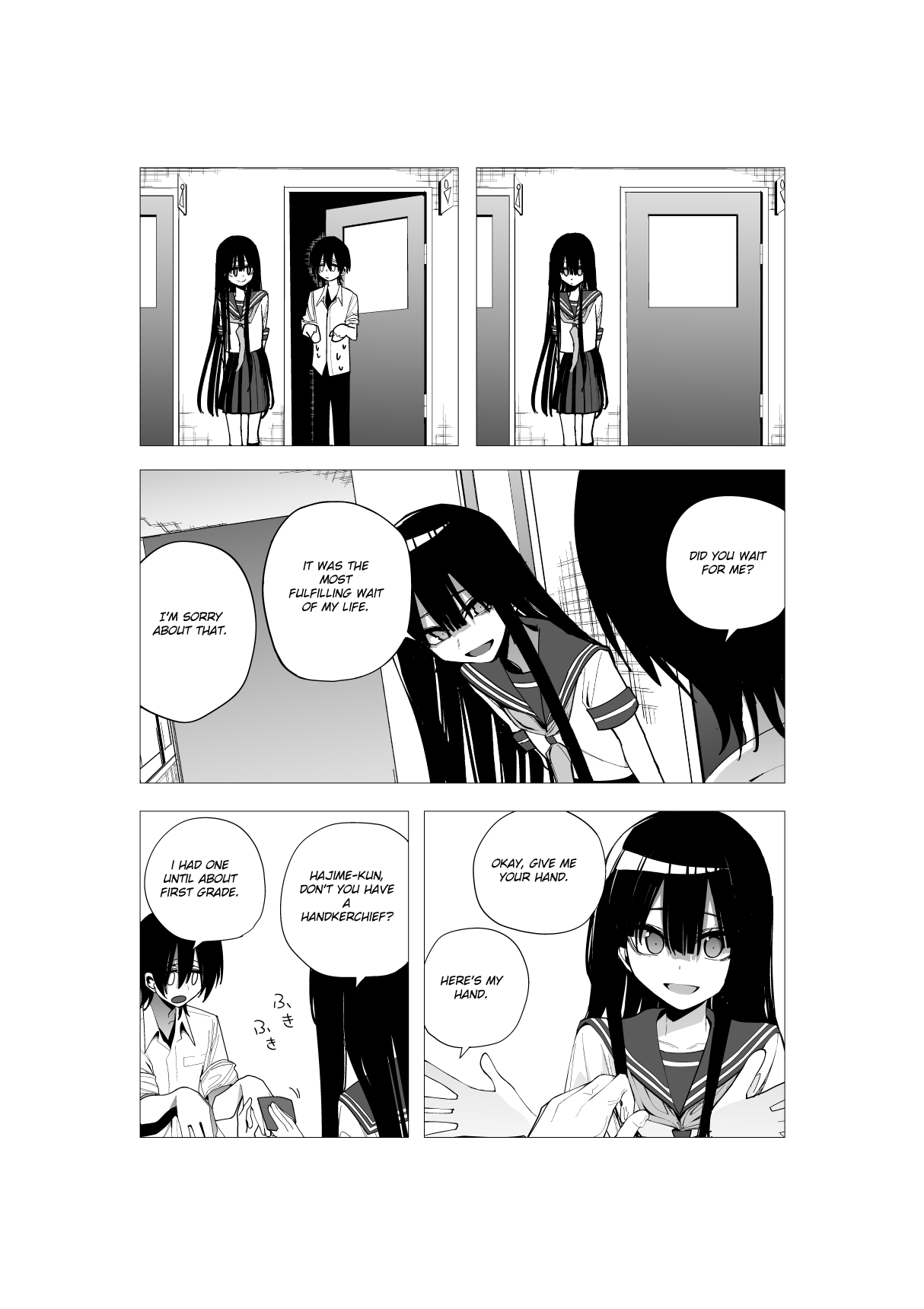 Mitsuishi-San Is Being Weird This Year - Chapter 26: Self-Proclaimed Girl From Another Class Who Can't Go To The Bathroom Alone