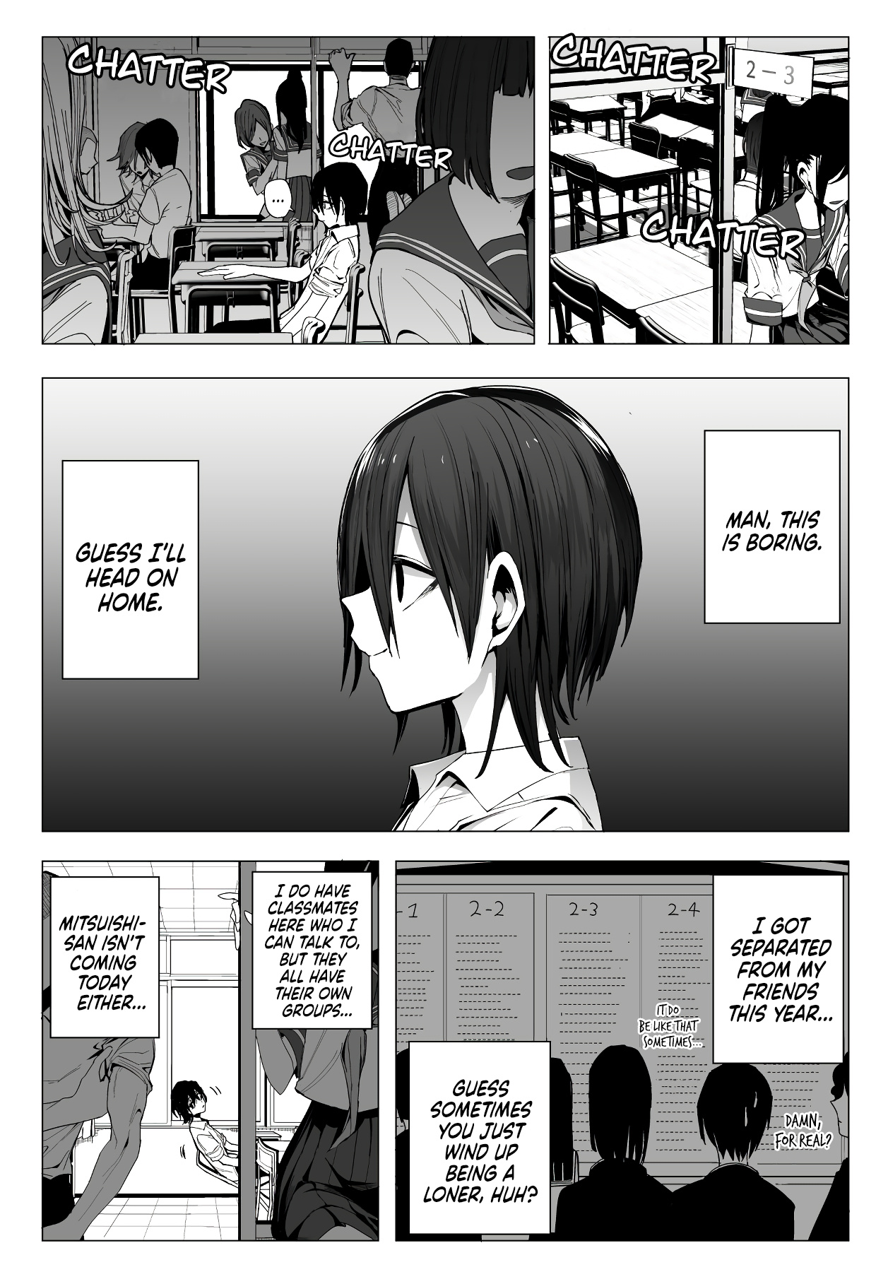 Mitsuishi-San Is Being Weird This Year - Chapter 24: A Girl From Another Class Ate My Fingers