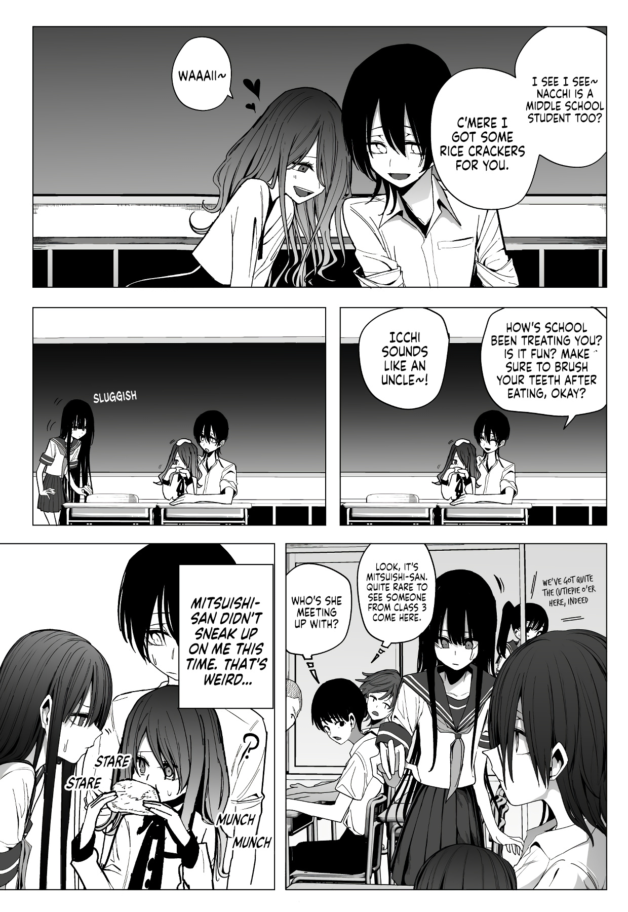 Mitsuishi-San Is Being Weird This Year - Chapter 24: A Girl From Another Class Ate My Fingers