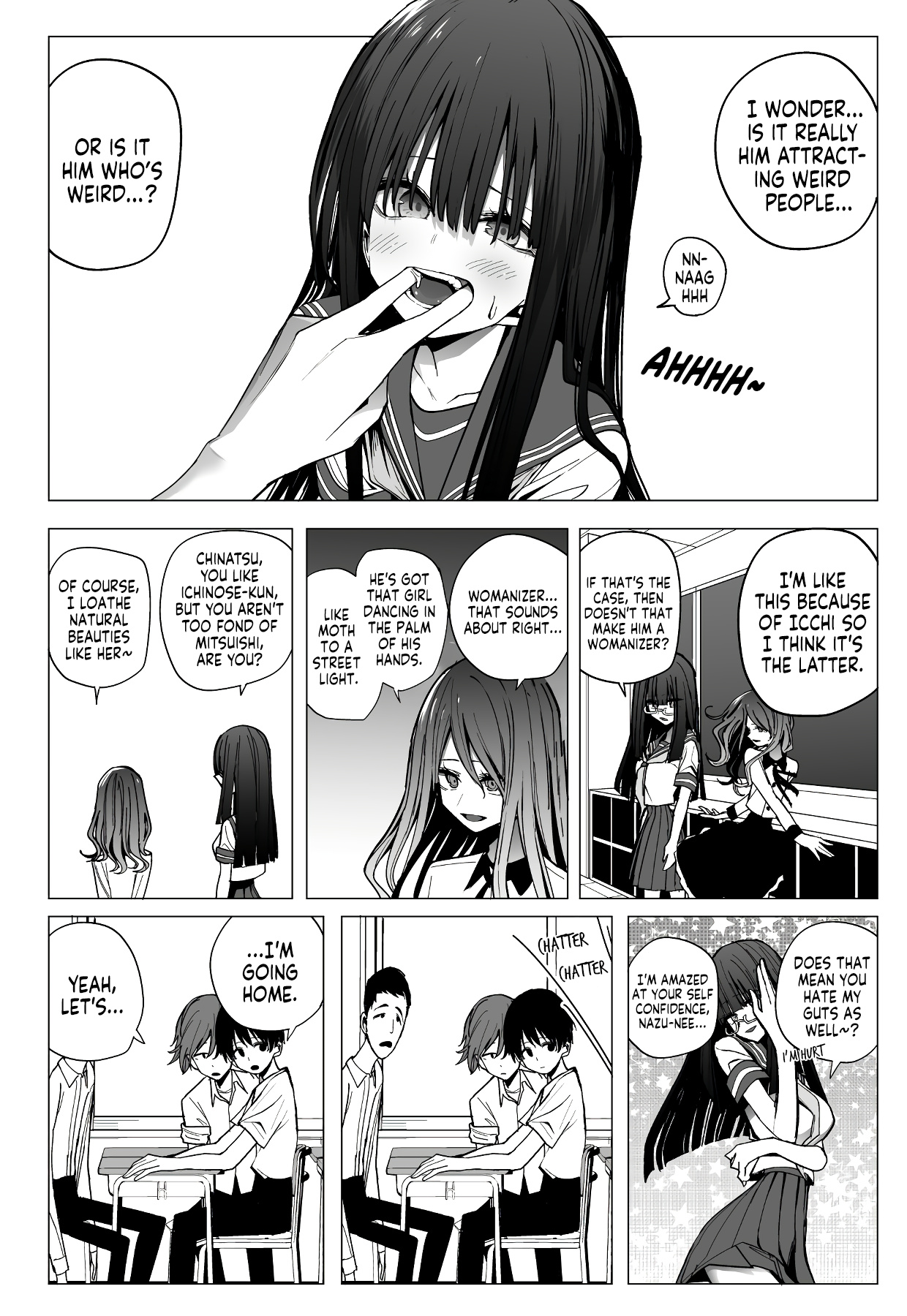 Mitsuishi-San Is Being Weird This Year - Chapter 24: A Girl From Another Class Ate My Fingers