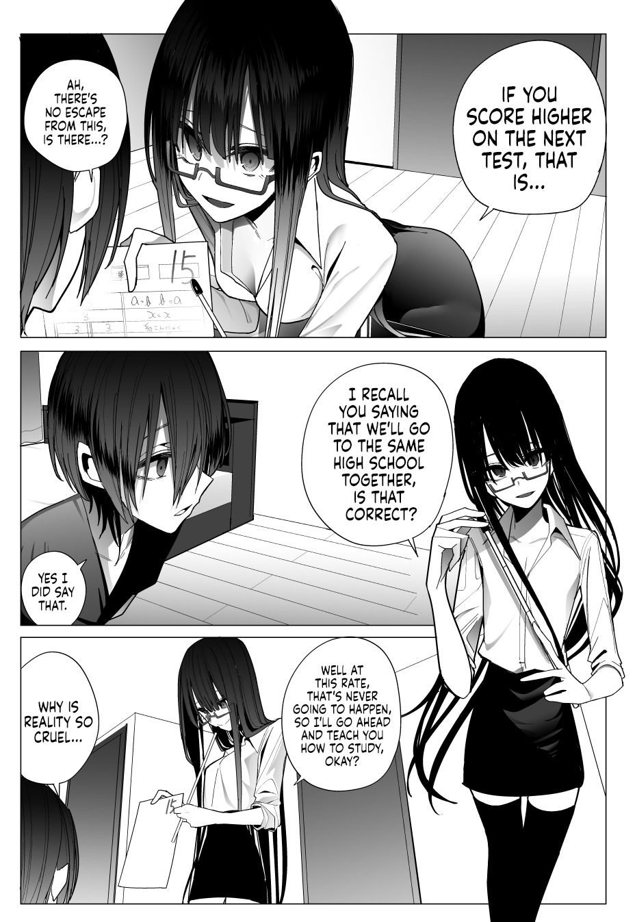 Mitsuishi-San Is Being Weird This Year - Chapter 22: Barking And Meowing All Night With That Girl From Another Class