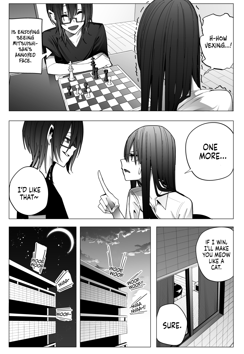 Mitsuishi-San Is Being Weird This Year - Chapter 22: Barking And Meowing All Night With That Girl From Another Class