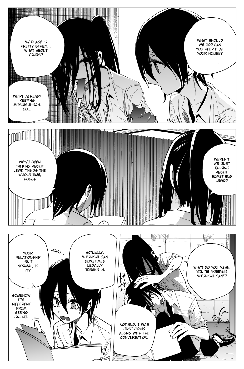 Mitsuishi-San Is Being Weird This Year - Chapter 27: Omniscient And Omnipotent Trespassing Boobs Older Sister