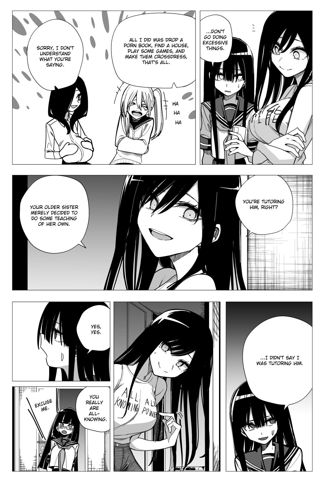 Mitsuishi-San Is Being Weird This Year - Chapter 27: Omniscient And Omnipotent Trespassing Boobs Older Sister