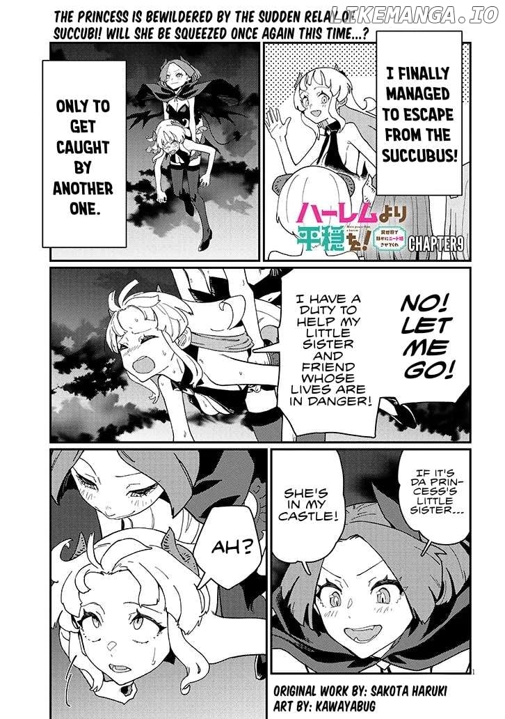 Harem Yori Heion O! Isekai De Shizuka Ni Neet Hime Sasete Kure - Chapter 9