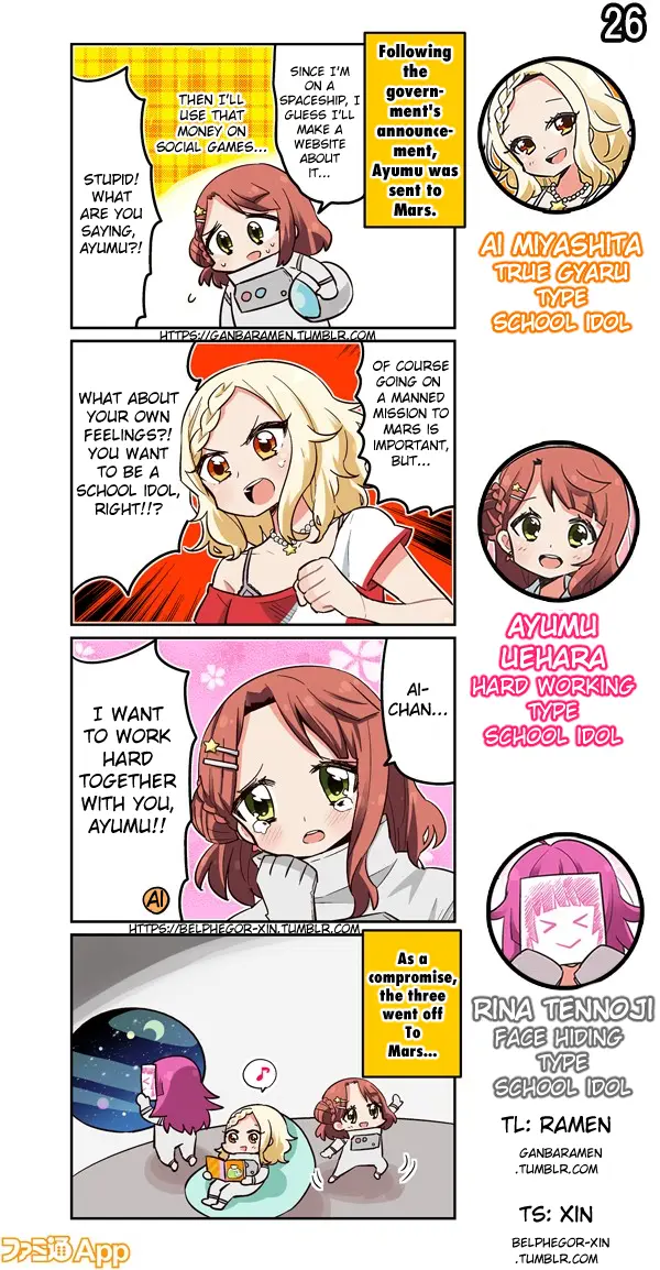 Love Live! School Idol Festival All Stars 4-Koma: Famitsu - Chapter 26