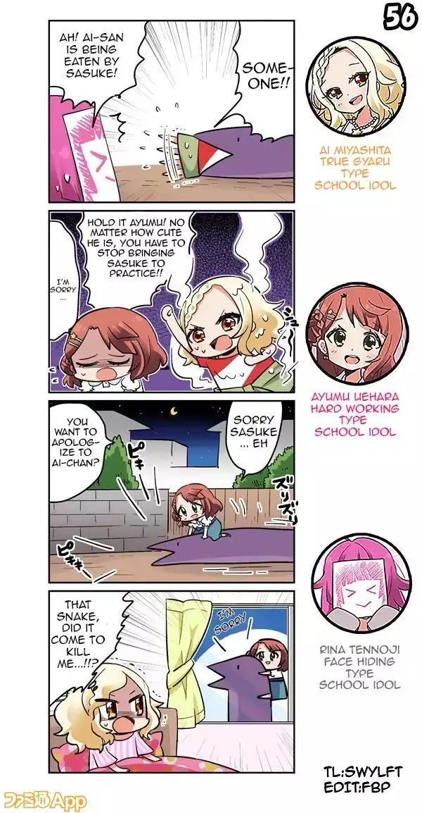 Love Live! School Idol Festival All Stars 4-Koma: Famitsu - Chapter 56