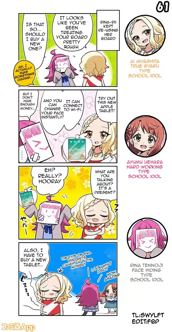 Love Live! School Idol Festival All Stars 4-Koma: Famitsu - Chapter 61