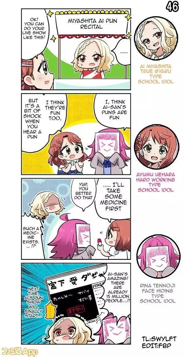 Love Live! School Idol Festival All Stars 4-Koma: Famitsu - Chapter 46