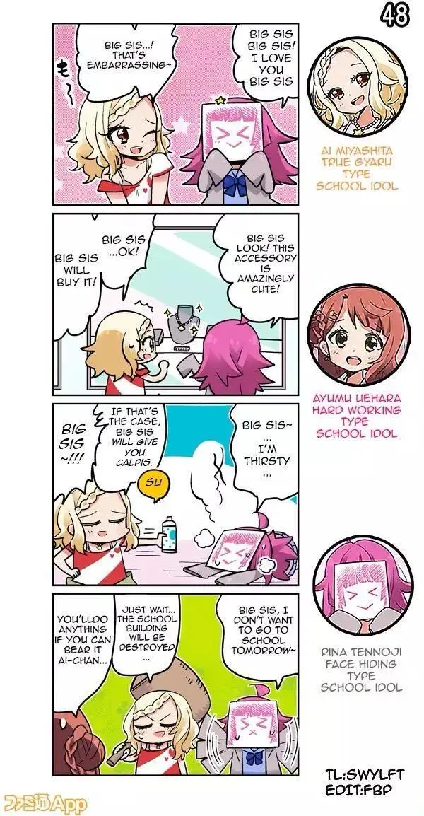 Love Live! School Idol Festival All Stars 4-Koma: Famitsu - Chapter 48