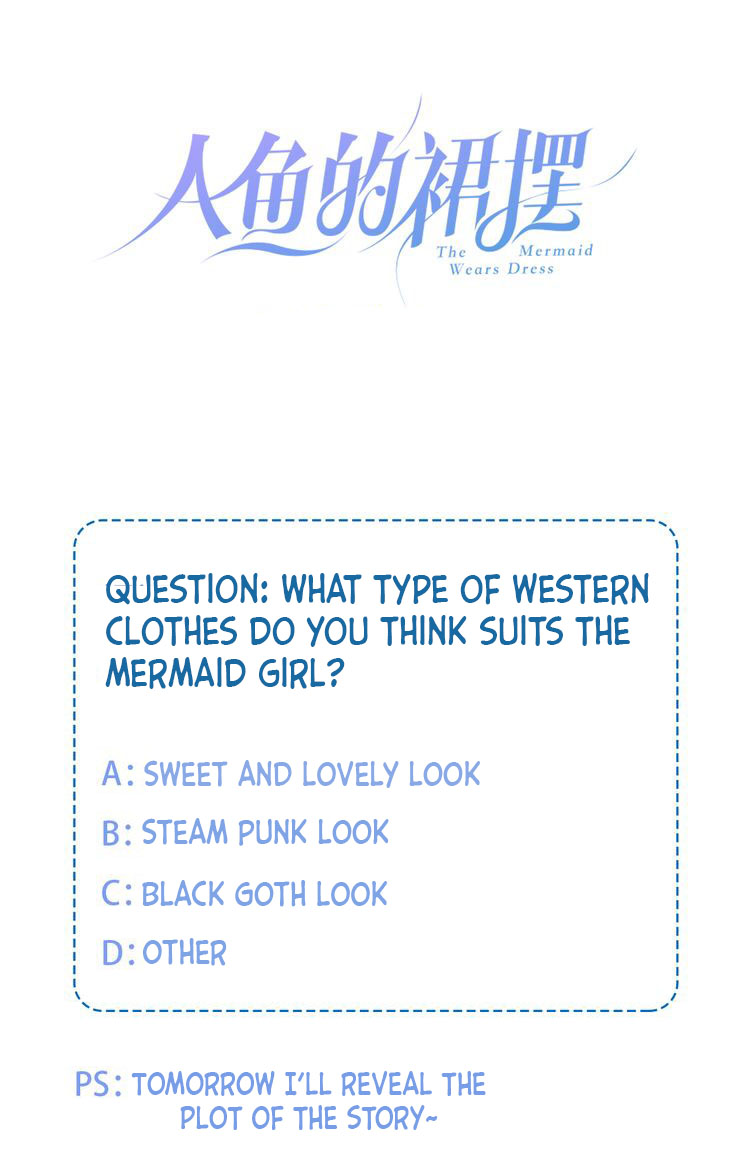 The Mermaid Wears A Dress - Chapter 0: Prologue 0.1