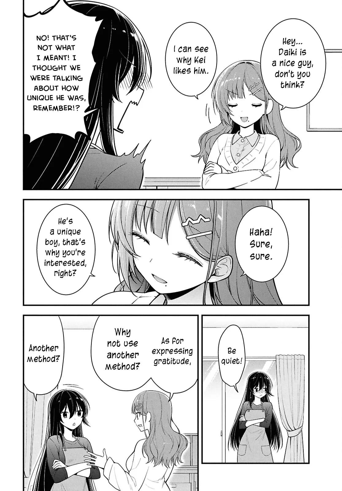 Tonari No Seki No Yankee Shimizu-San Ga Kami O Kuroku Sometekita - Vol.1 Chapter 4