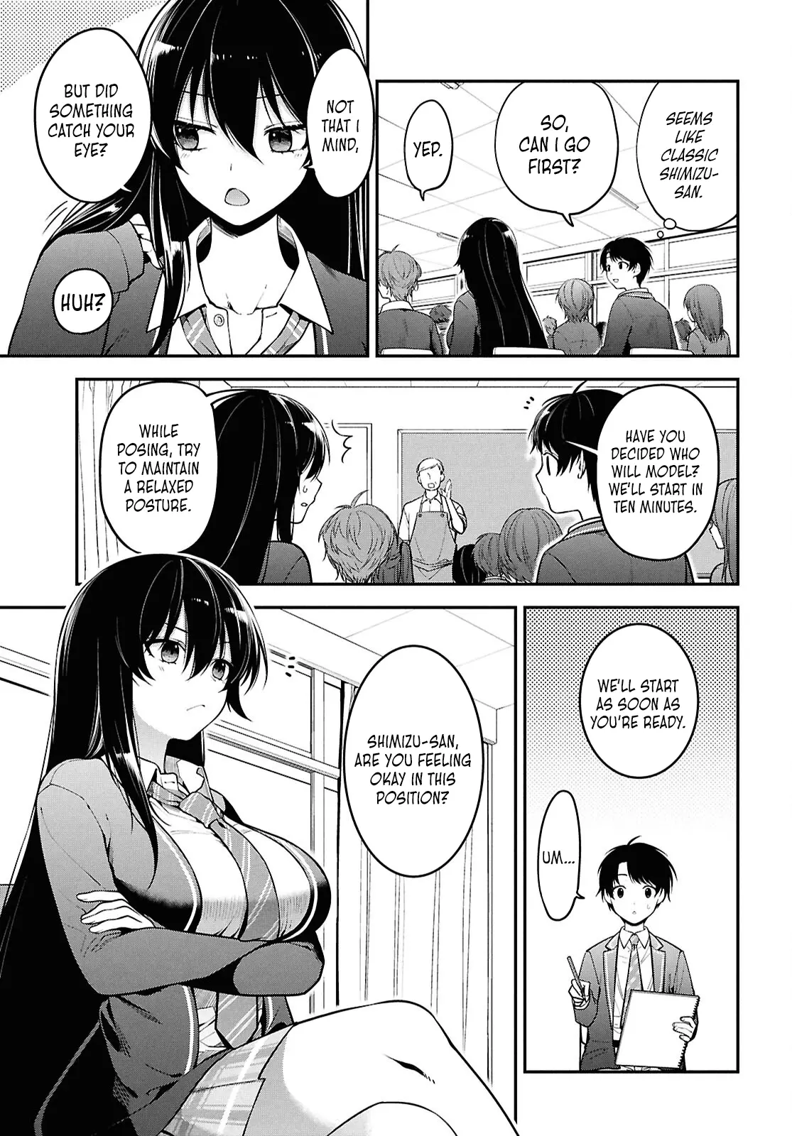 Tonari No Seki No Yankee Shimizu-San Ga Kami O Kuroku Sometekita - Vol.1 Chapter 1