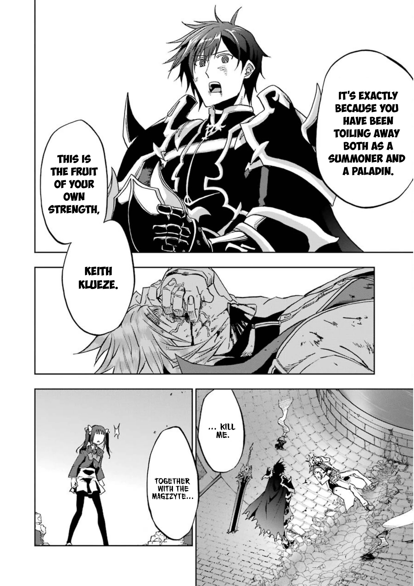 Ankoku Kishi No Ore Desu Ga Saikyou No Seikishi Wo Mezashimasu - Chapter 25: "phanes", The One Who Remains Deprived