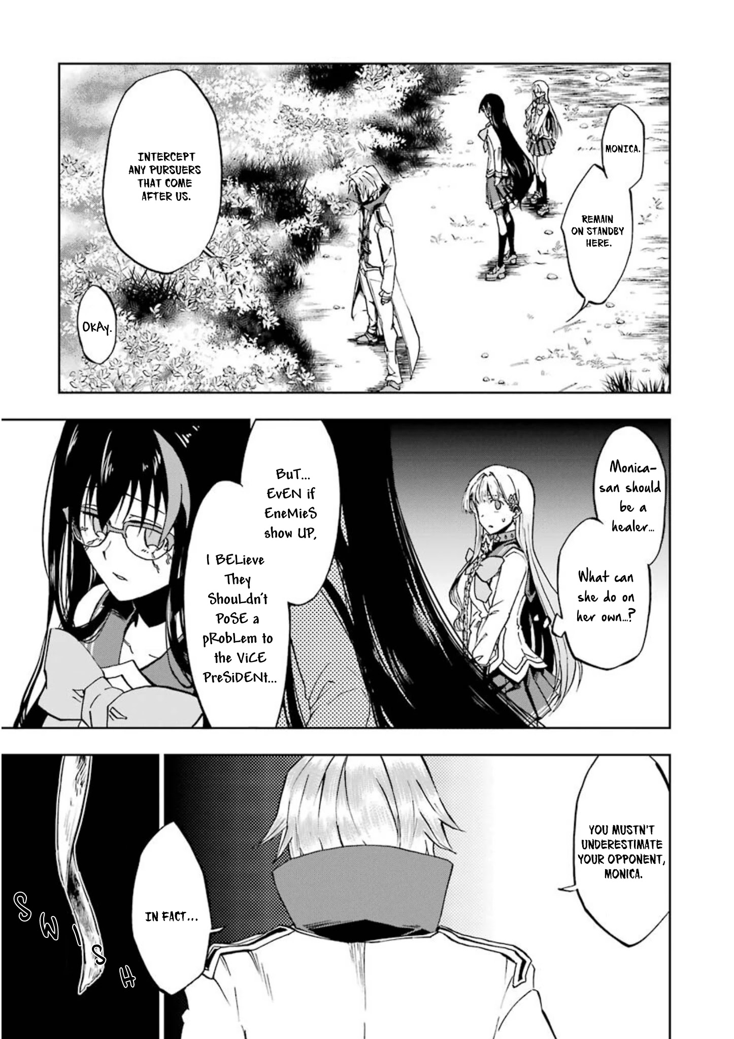 Ankoku Kishi No Ore Desu Ga Saikyou No Seikishi Wo Mezashimasu - Chapter 21: "artemis", The Pursuer