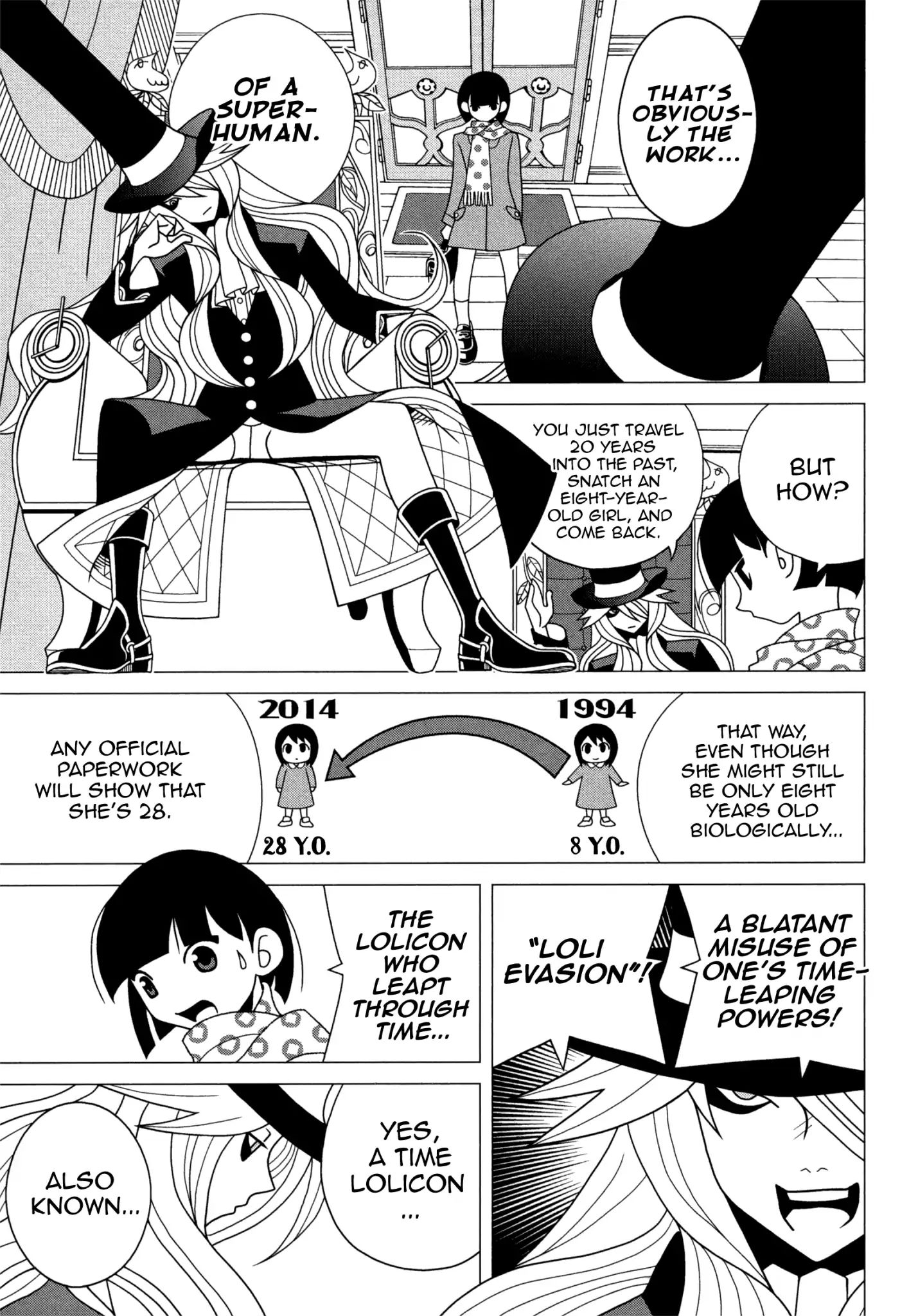 Sekkachi Hakushaku To Jikan Dorobou - Chapter 12: The Little Girl Who Leapt Through Time