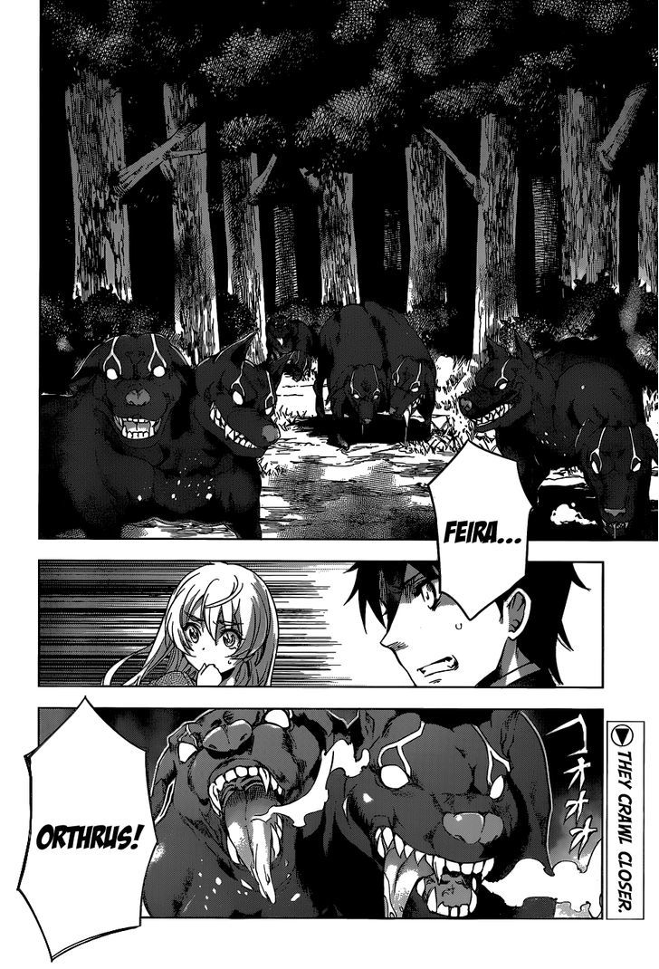 Hitsugime No Chaika - Vol.1 Chapter 18 : Dragon Cavalier