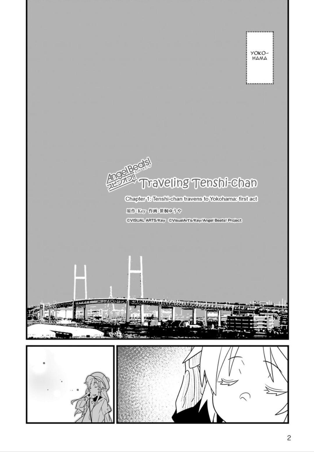 Angel Beats! Spin-Off!! Traveling Tenshi-Chan - Chapter 1.1