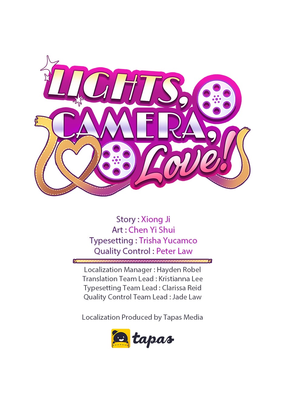 Lights, Camera, Love! - Chapter 1