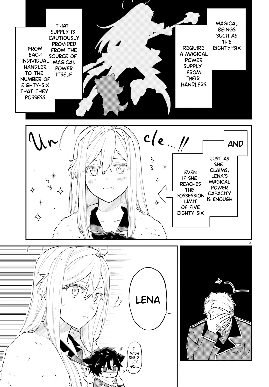 86 - Eighty-Six - Mahou Shoujo Regina ☆ Lena ~Tatakae! Ginga Koukou Senkan San Magnolia~ - Chapter 1: Ep. 1 - Fight! Magical Girls!